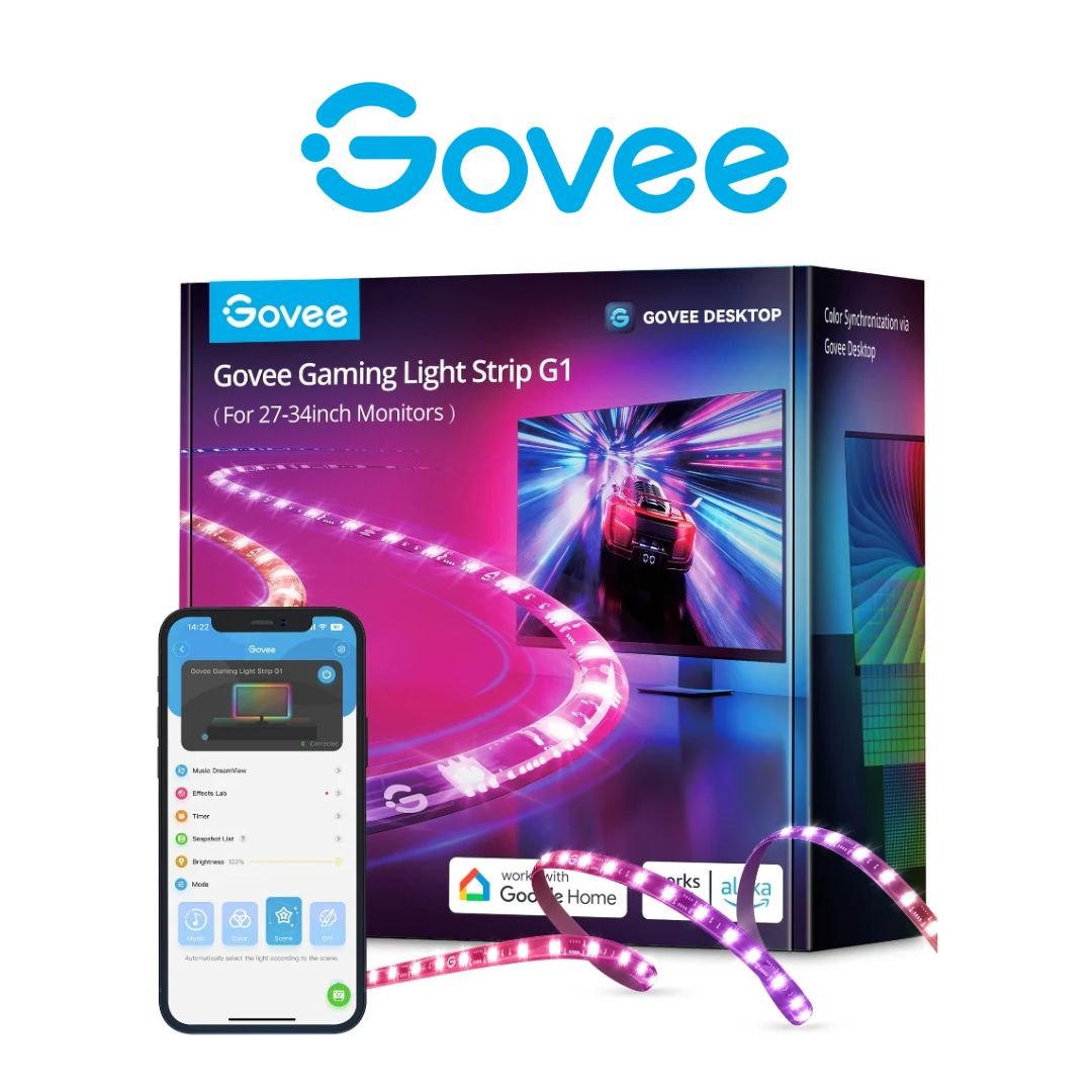 LUCES LED GOVEE RGB IC WIFI + BLUETOOTH G1 H6609